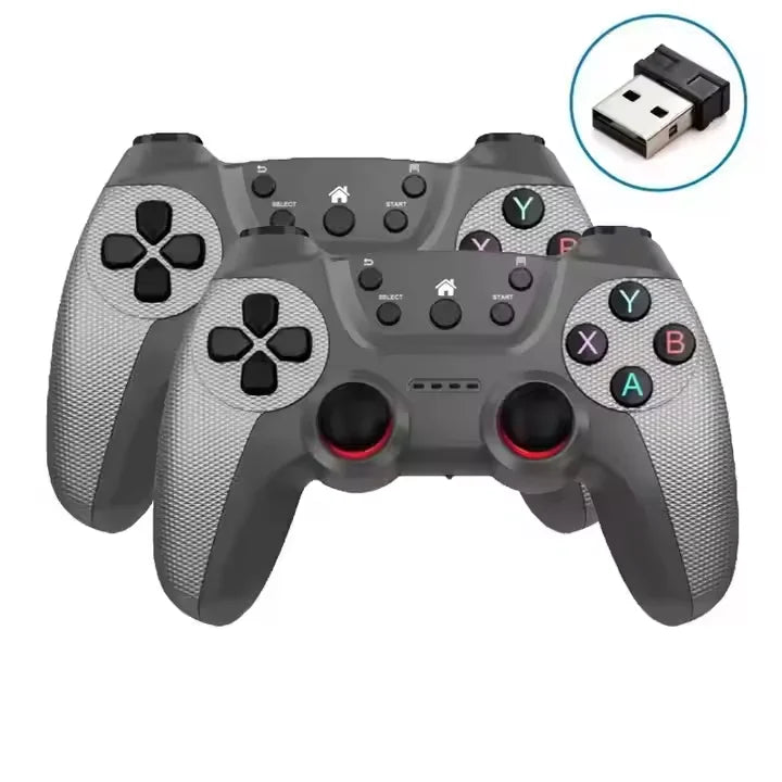 Es-209 Wholesale Two Player 2.4G Wireless Gamepad Support USB Android/Pc360 PC Double Joysticks Game Controllers