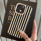 Colorful Striped Minimalist INS Couple Phone Case For iPhone 17 16 11 13 12 14 15 Pro Max XS X XR 7 8 Plus 16E 16 17 Pro Cover