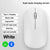 Wireless Mouse Bluetooth Silent 2.4G Dual-mode Type-C Charging Ergonomic Morandi Portable Laptop Office Gaming Mouse
