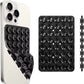 Silicone Suction Cup Phone Case Mount Double Sided Hands-Free Strong Grip Holder for Selfies and Videos for iPhone Android