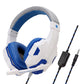 Wired Gaming Headsets With 120° Adjustable Noise Cancelling Microphone Bass Stereo Gamer Headphones For PS4/PS5/Xbox Laptops PC