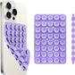 Silicone Suction Cup Phone Case Mount Double Sided Hands-Free Strong Grip Holder for Selfies and Videos for iPhone Android