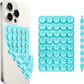 Silicone Suction Cup Phone Case Mount Double Sided Hands-Free Strong Grip Holder for Selfies and Videos for iPhone Android