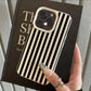 Colorful Striped Minimalist INS Couple Phone Case For iPhone 17 16 11 13 12 14 15 Pro Max XS X XR 7 8 Plus 16E 16 17 Pro Cover