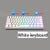 Wireless keyboard mouse combo Bluetooth key board  60% kit 2.4Ghz computer white Gamer keyboards Mice combos set teclado pc
